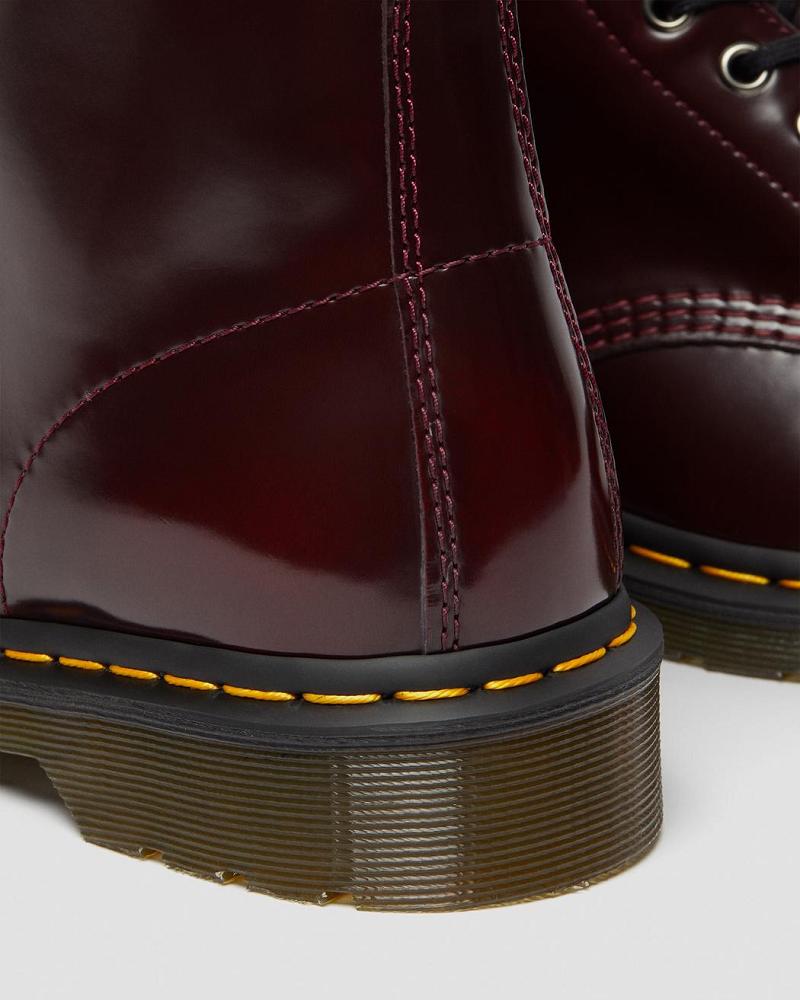 Dr Martens Vegan 1460 Veterlaarzen Dames Roze Rood | NL 55PJJ